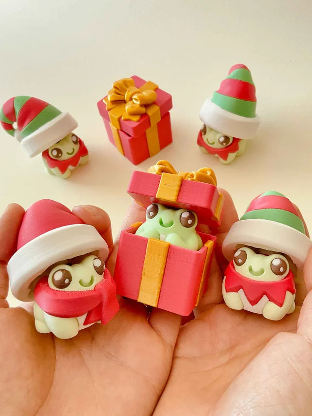 Christmas Elf Frog Clicker