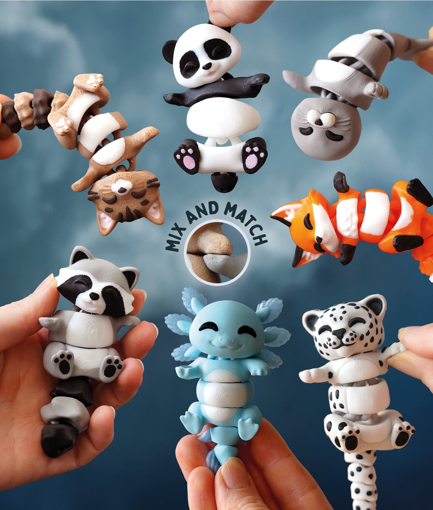 Flexi Axolotl | The Magnetic Sensory Companion