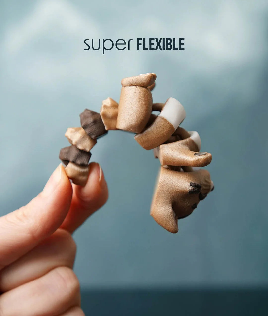 Flexi Cat | Matching Keychains That Hold Hands