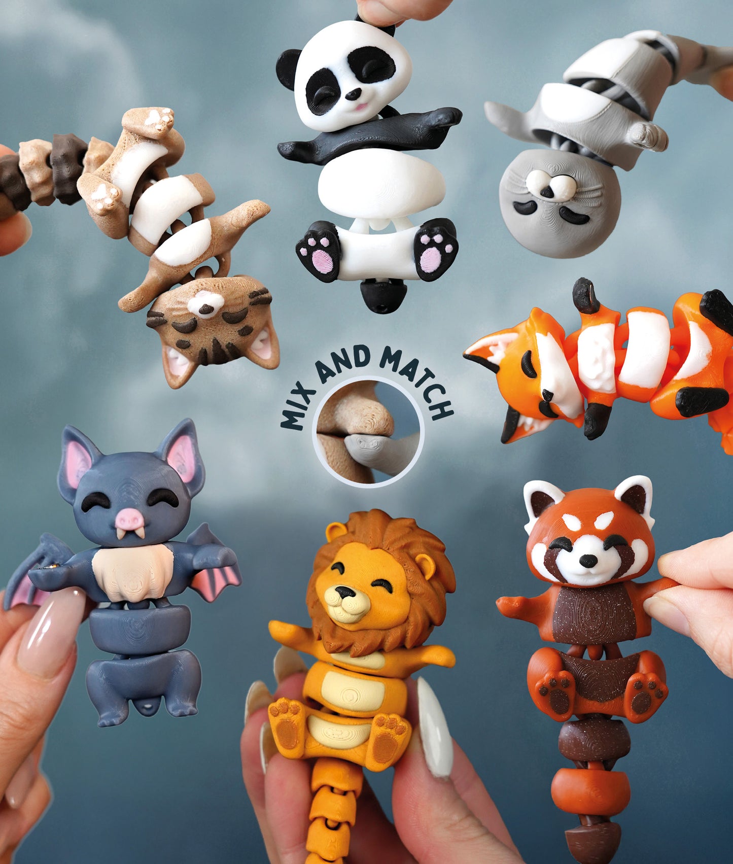 Flexi Lion | The Magnetic Sensory Companion