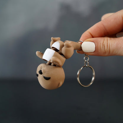 Flexi Baby Otter | Matching Keychains That Hold Hands