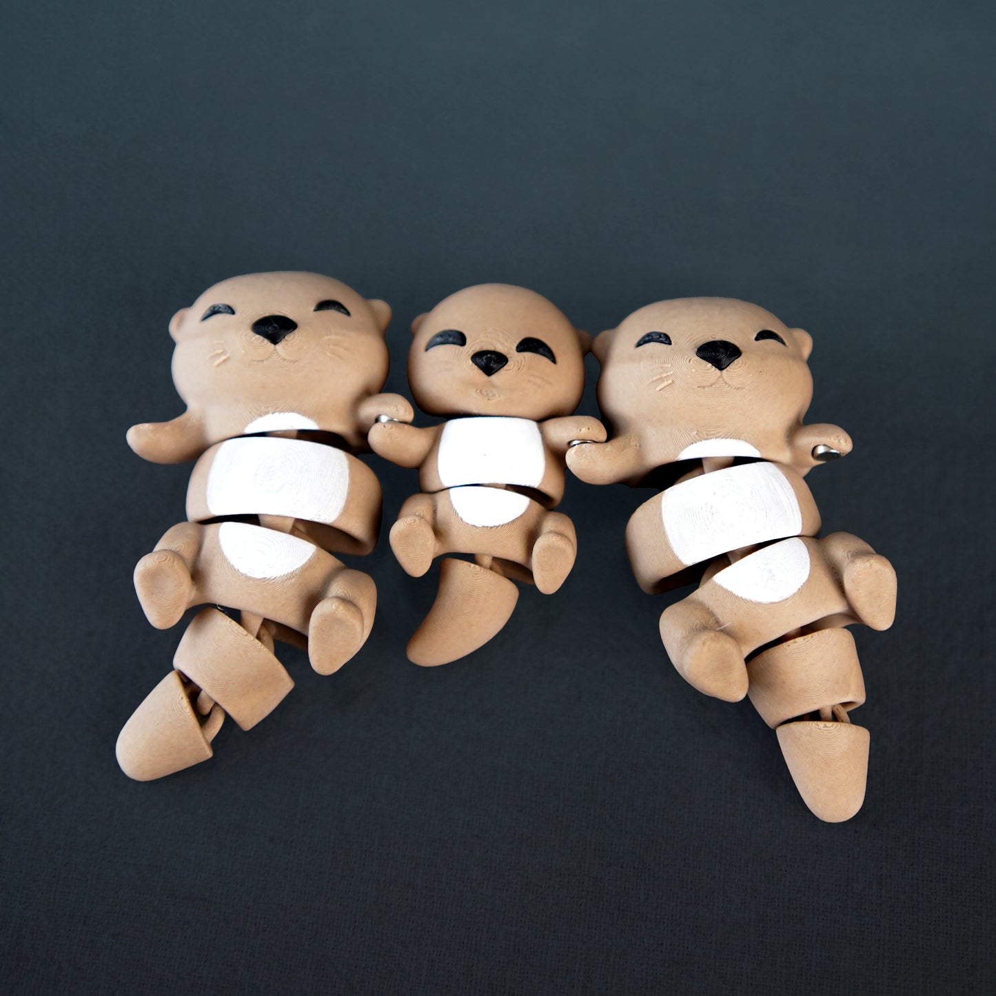 Flexi Baby Otter | Matching Keychains That Hold Hands