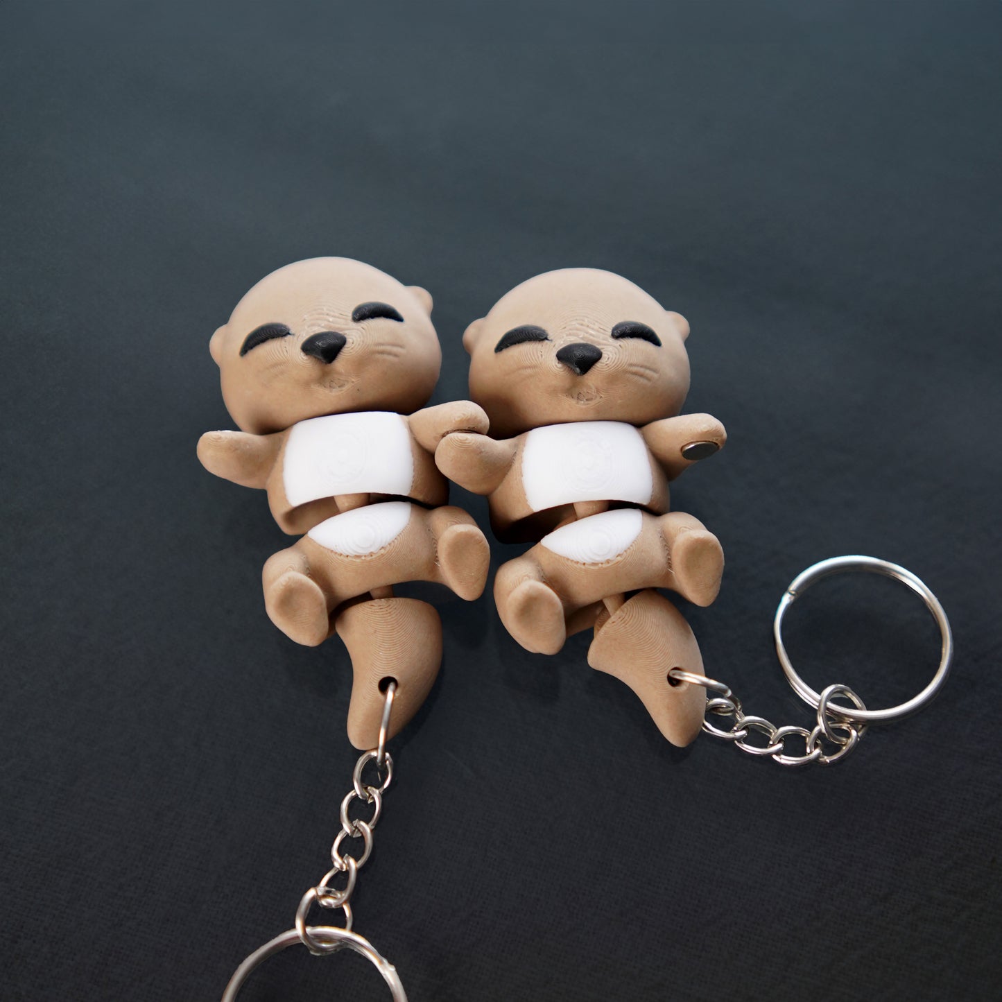Flexi Baby Otter | Matching Keychains That Hold Hands