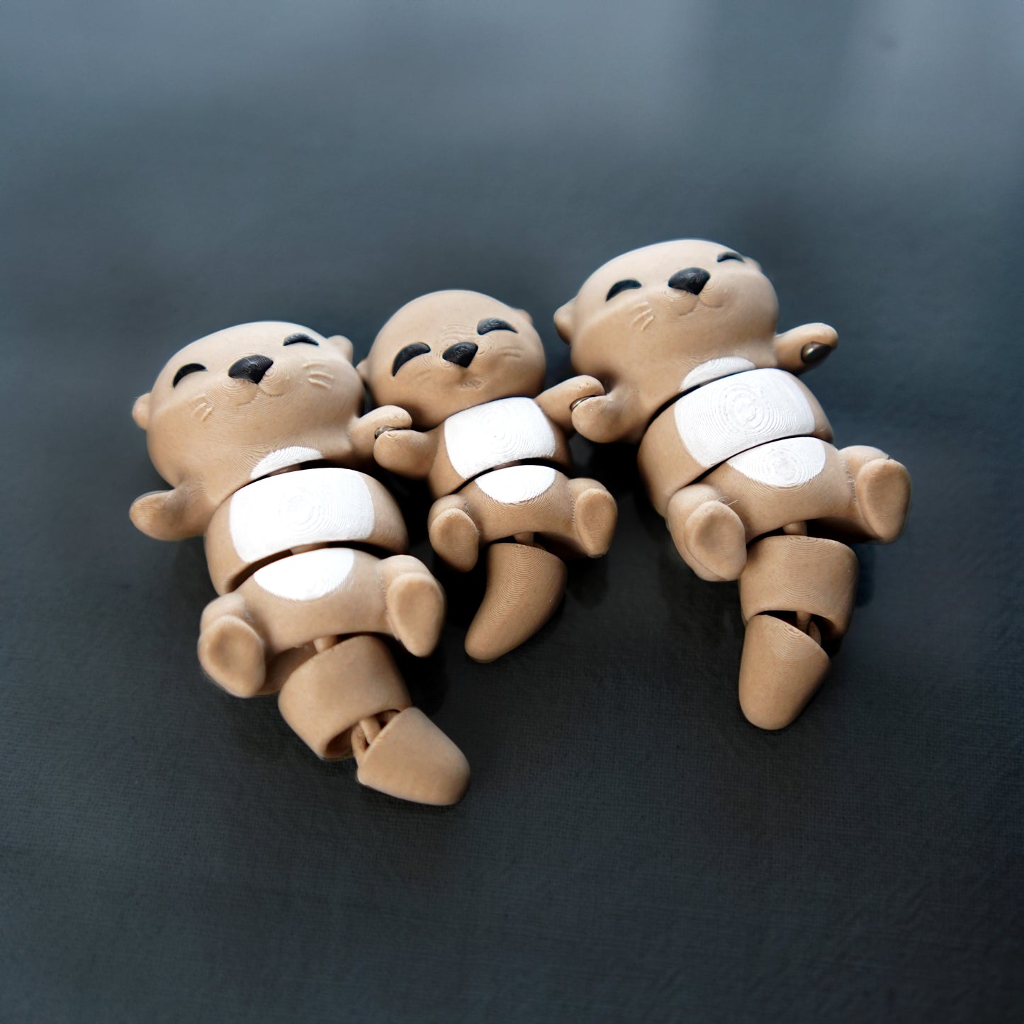 Flexi Baby Otter | Matching Keychains That Hold Hands