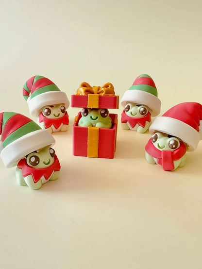 Christmas Elf Frog Clicker