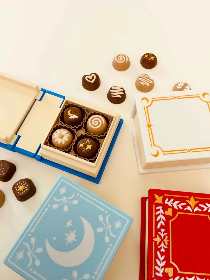 The "Sweet Click" Box: Mechanical Chocolate Fidget