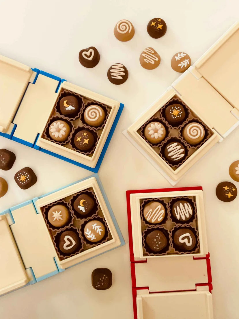The "Sweet Click" Box: Mechanical Chocolate Fidget