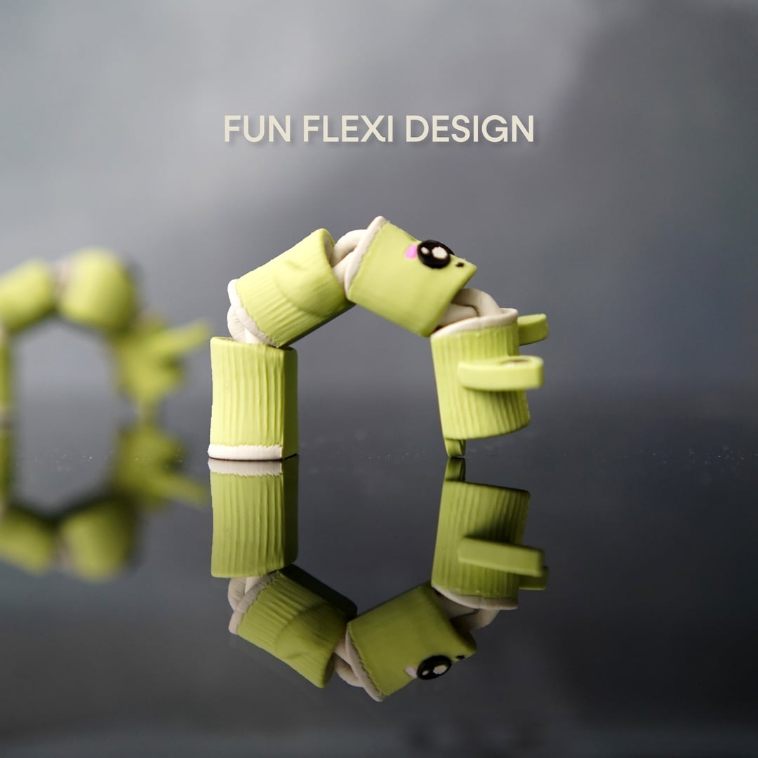 Flexi Bamboo Buddies | Matching Keychains That Hold Hands