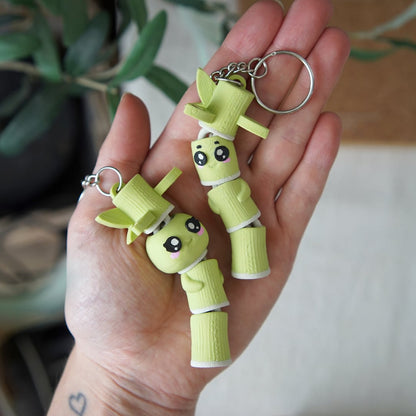 Flexi Bamboo Buddies | Matching Keychains That Hold Hands