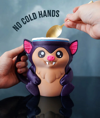 Bramble the Bat | Ice Cream Pint Holder