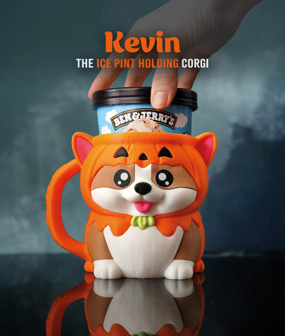 Kevin the Corgi | Ice Cream Pint Holder
