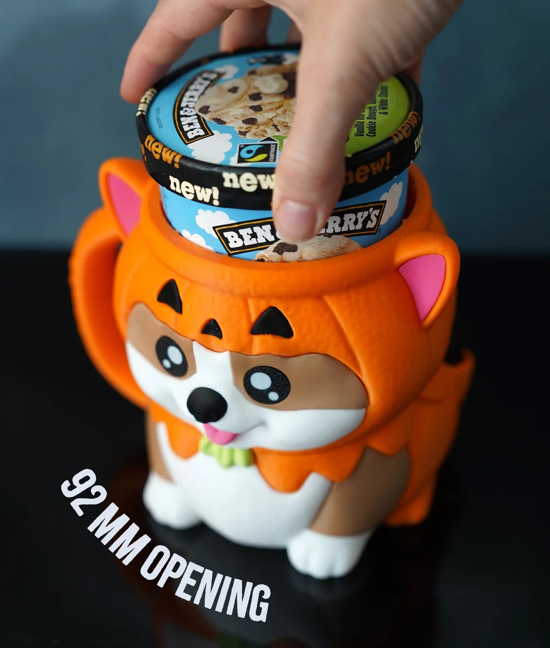 Kevin the Corgi | Ice Cream Pint Holder