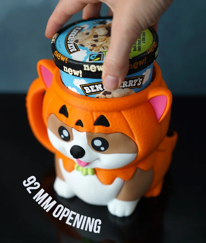 Kevin the Corgi | Ice Cream Pint Holder