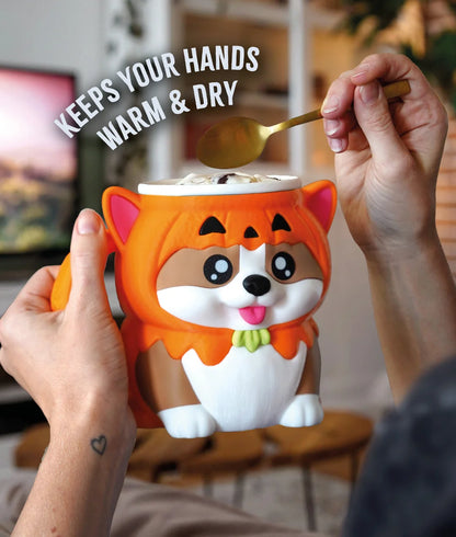 Kevin the Corgi | Ice Cream Pint Holder