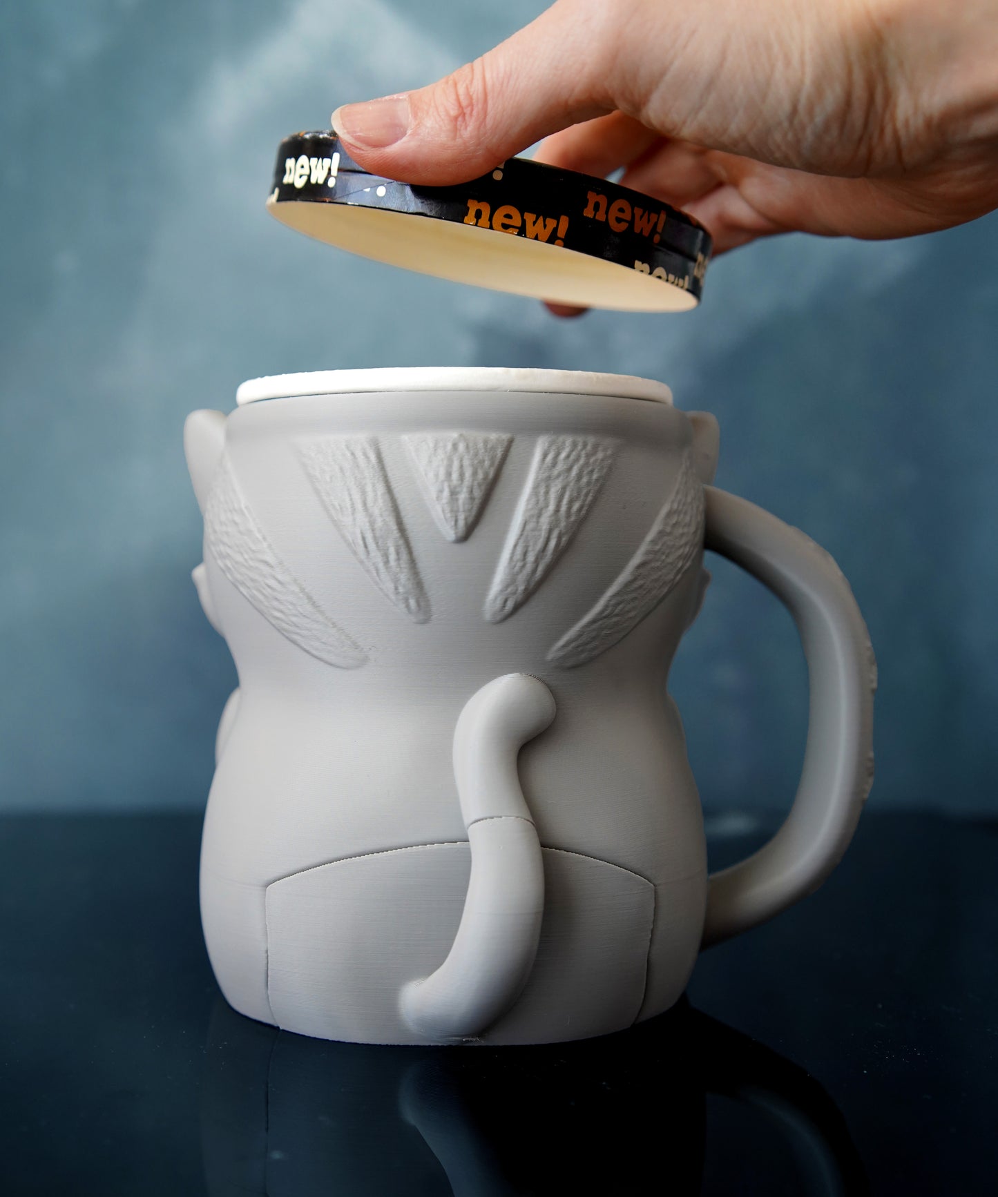Cuddles the Cat | Ice Cream Pint Holder