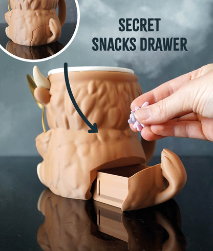 Ferdinand the Highland Cow | Ice Cream Pint Holder