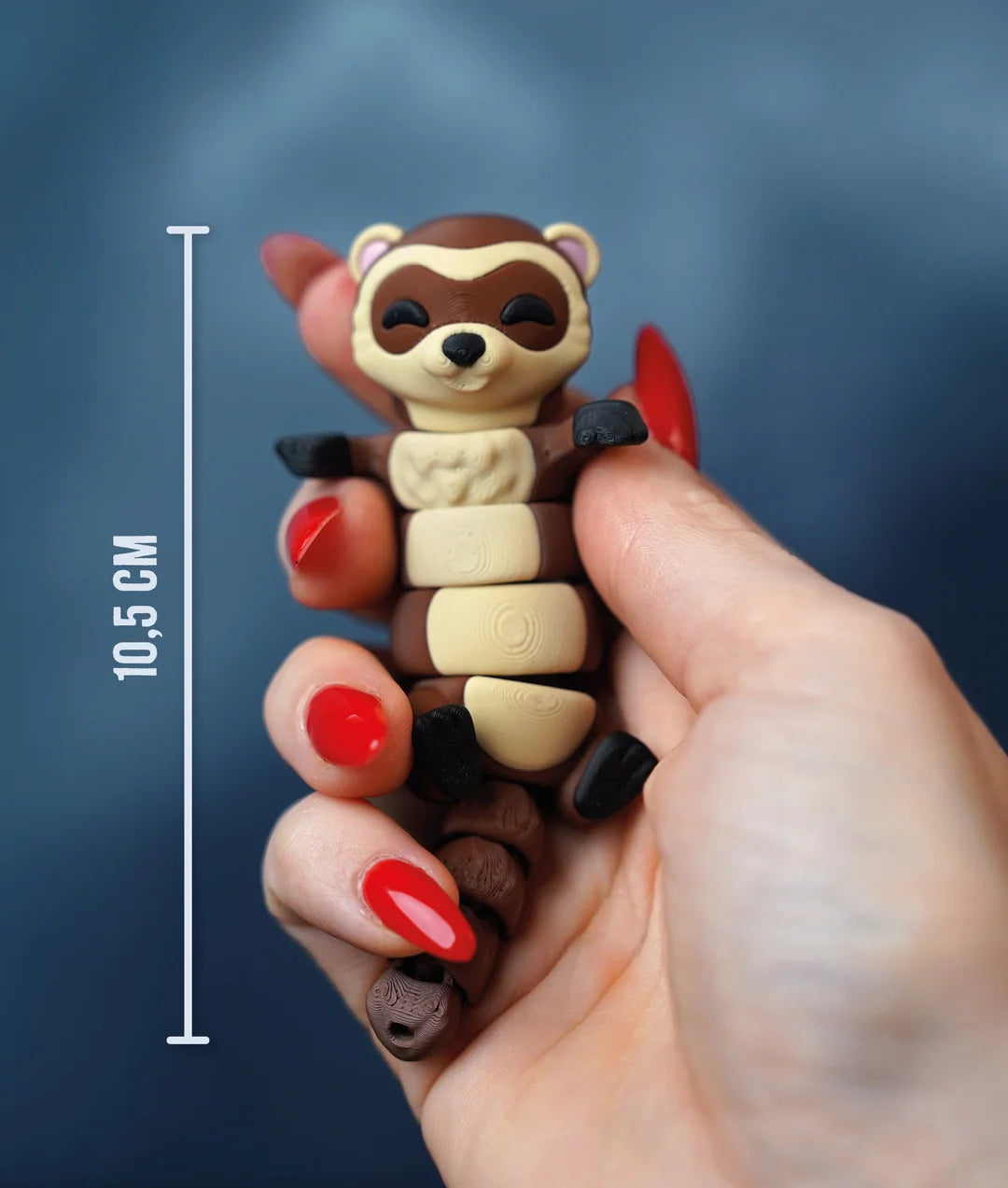 Flexi Ferret | Matching Keychains That Hold Hands