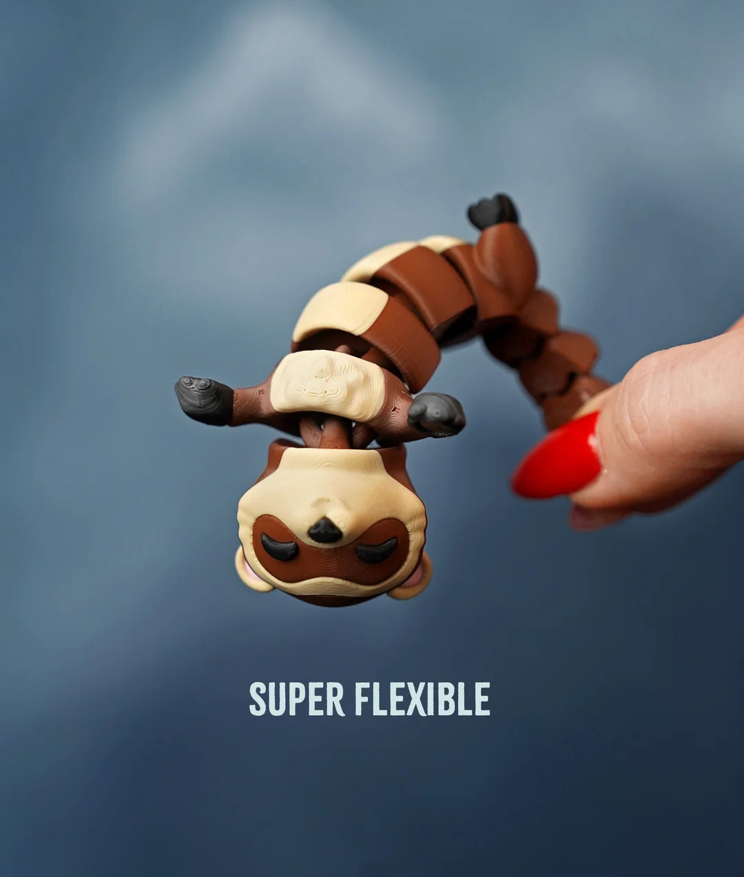 Flexi Ferret | Matching Keychains That Hold Hands