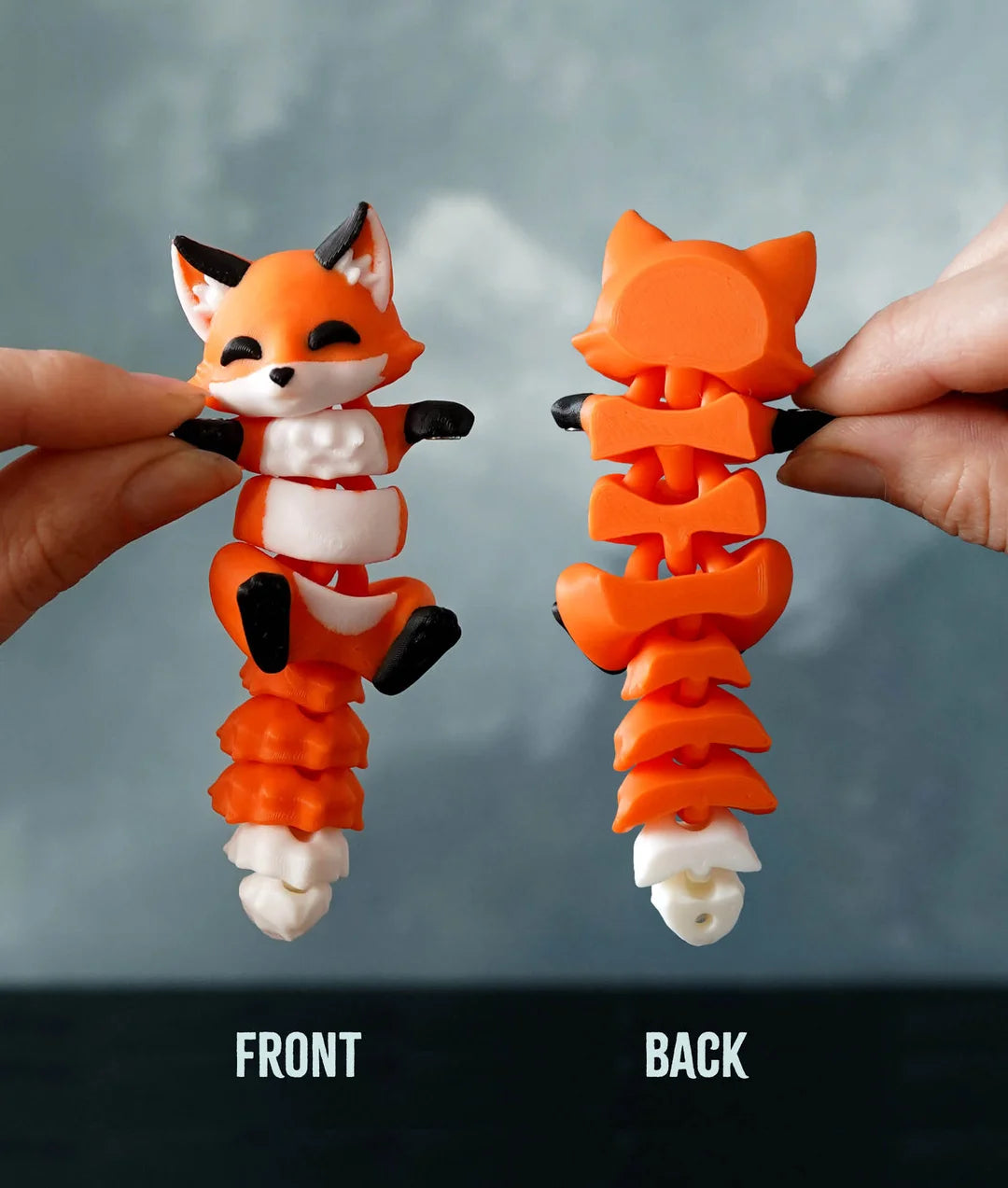 Flexi Fox | Matching Keychains That Hold Hands