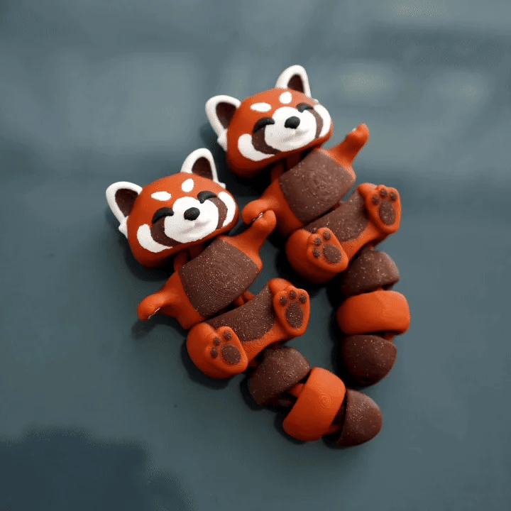 Flexi Red Panda | Matching Keychains That Hold Hands