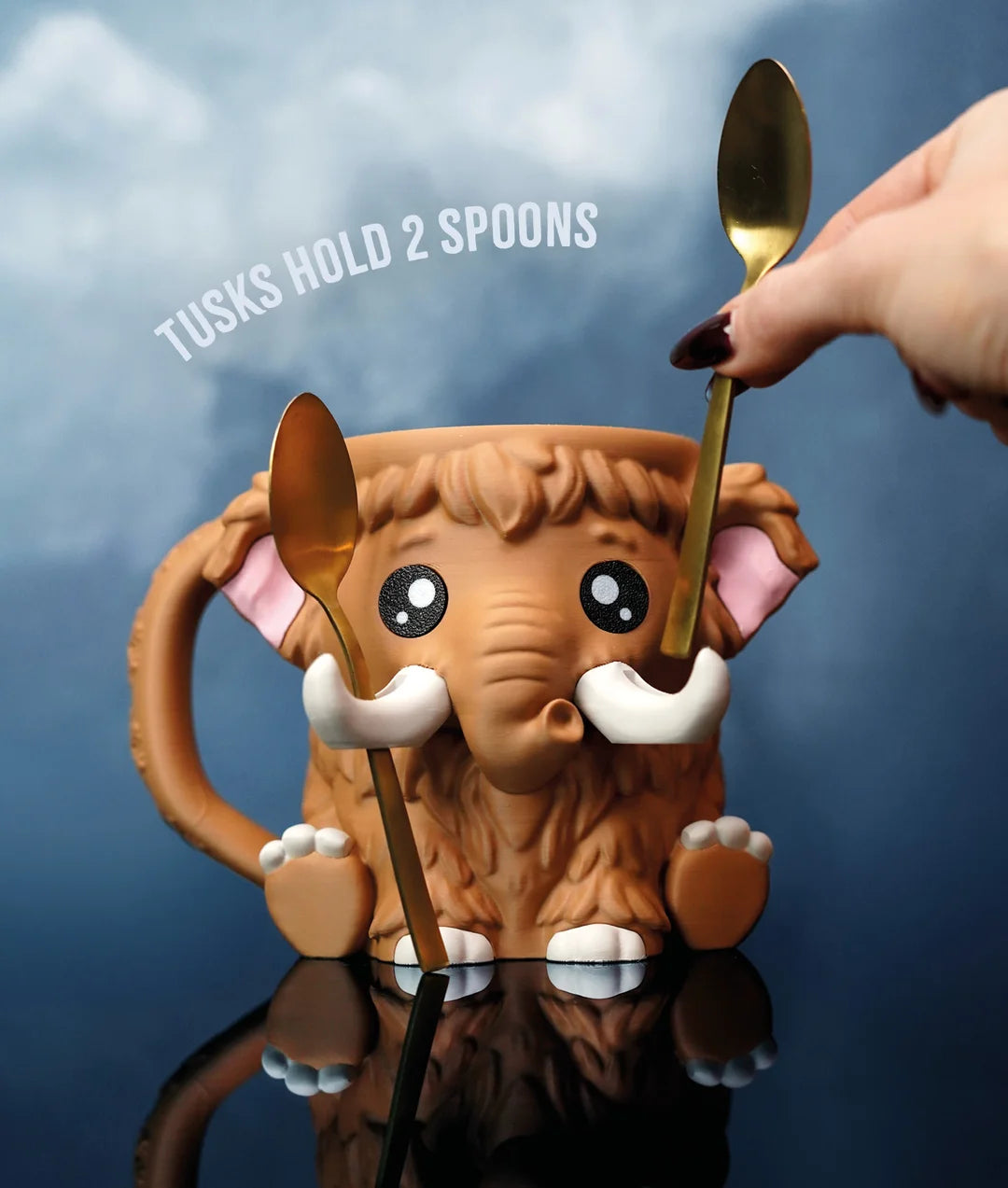 Mammuel the Mammoth | Ice Cream Pint Holder