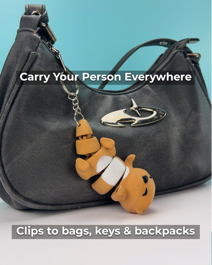 Flexi Otter | Matching Keychains That Hold Hands
