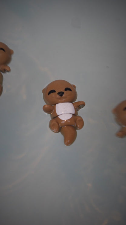 Flexi Baby Otter | Matching Keychains That Hold Hands