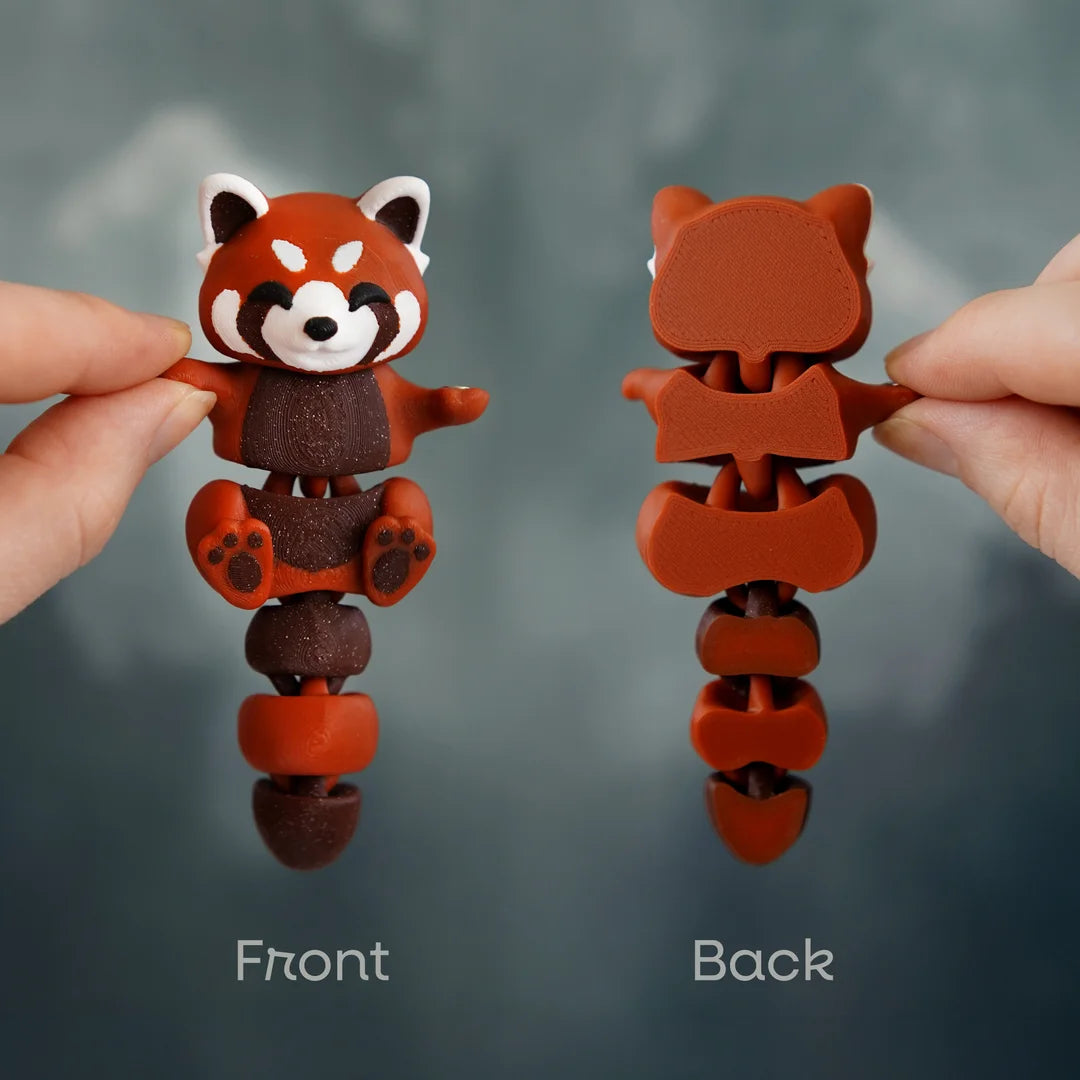Flexi Red Panda | Matching Keychains That Hold Hands
