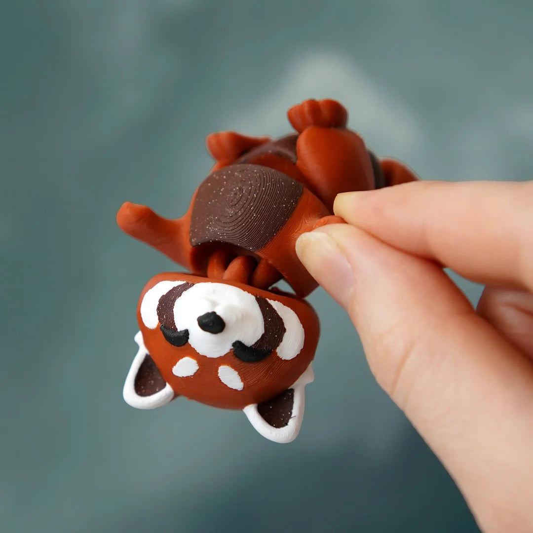 Flexi Red Panda | Matching Keychains That Hold Hands