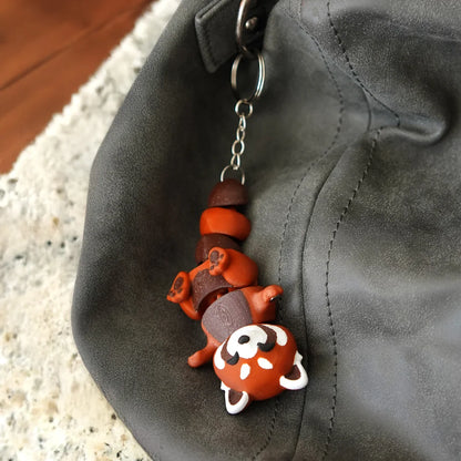 Flexi Red Panda | Matching Keychains That Hold Hands