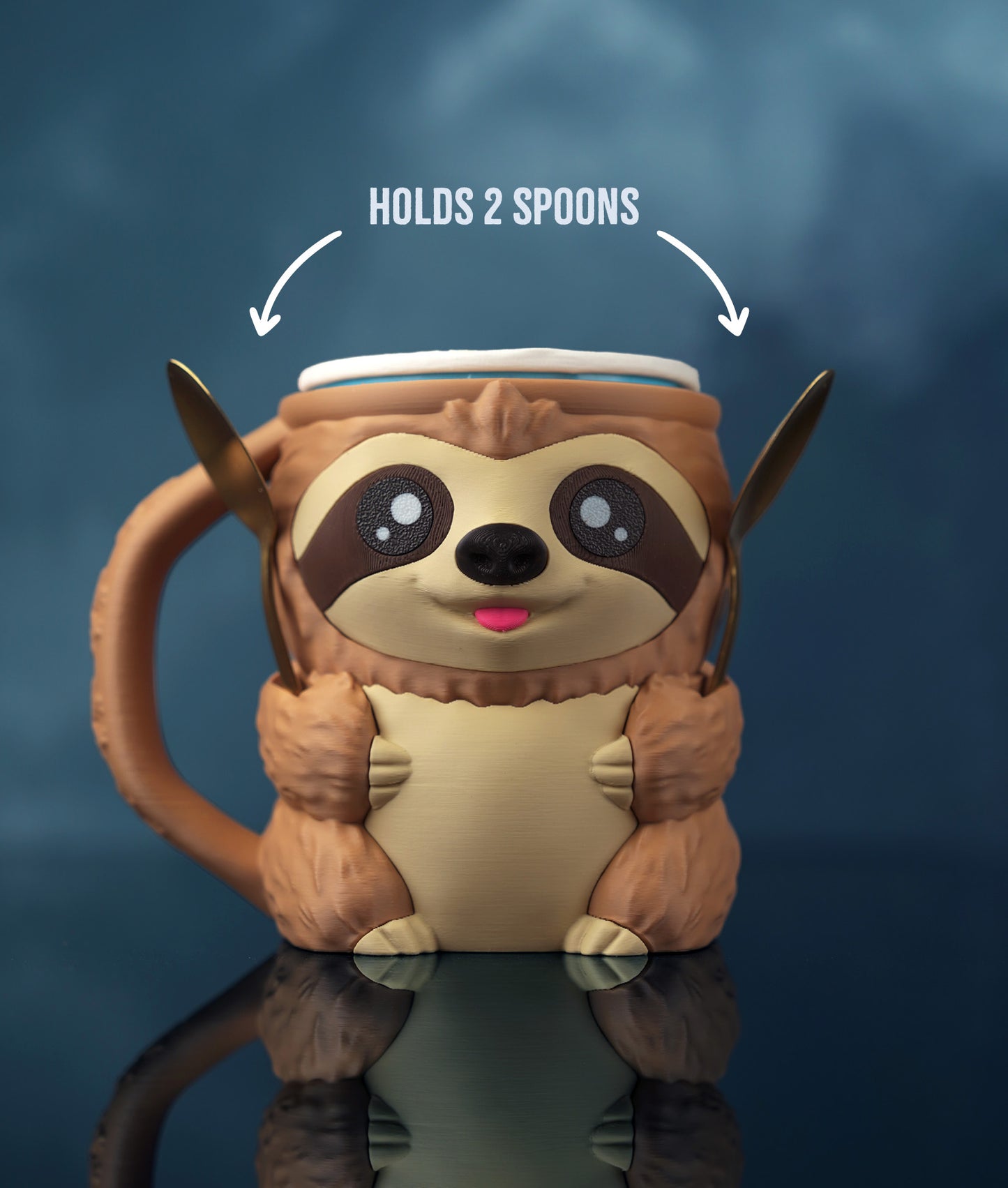 Sammy the Sloth | Ice Cream Pint Holder