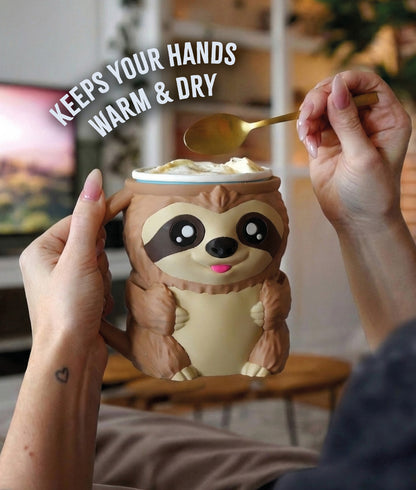 Sammy the Sloth | Ice Cream Pint Holder